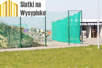 Na ogrodzenie wysypiska - Drobna siatka - Drobne siatki zabezpieczające wysypisko